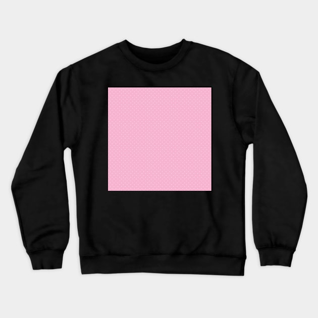 White squares in pink background Crewneck Sweatshirt by bigmoments